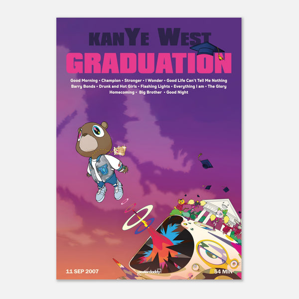 Kanye West Graduation Poster – Posterdaddy